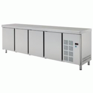 Table froide centrale gn 1/1 4 portes - 2245x700x850 mm - 330 W 230/1V - 7C909950 Eurast - inox 7C909950 Table froide centrale gn 1/1 4 portes - 2245x700x850 mm - 330 W 230/1V - 7C909950 Eurast - inox 7C909950