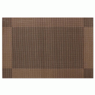 5 sets de table lavables et réutilisables 45x30 cm - Marron - 8414271008672