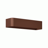 Applique murale LED Icon Wall 12W 120° CCT avec interrupteur 2700K/3200K/4000K Corten - Éclairage indirect décoratif - Beneito & Faure - marron 843