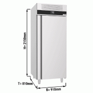 Armoire congélateur à glace porte pleine Série Premium - 700 L