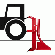 Charrue pour enfouissement de câble dkp70 - draineuse agricole 1 dent Charrue pour enfouissement de câble dkp70 - draineuse agricole 1 dent