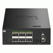 D-Link SmartPro DGS-1530-28P - Switch - Smart - 24 x 10/100/1000 (PoE+) + 4 x 10 Gigabit SFP+ - Bureau, montable en rack - PoE+ (370 W) - DGS-1530-28P