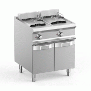 Friteuse professionnel a electrique 2 cuves 12+12 l domina pro 700 - PFRBE77A
