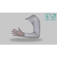 Gants épaule cotte de maille inox agro-alimentaire WILCO fabriqués en France - GCMWLINX-MN06/GME_0
