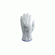 GANTS CUIR PAUME index FLEUR de BUFFLE dos croute norme 2121