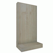 Gondole simple face Alias L74xP44xH144,6cm - naturel