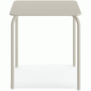 Olly - Table de terrasse carrée Sable_0