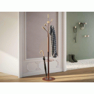 Porte-manteaux Piléa avec patères en bois