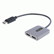 StarTech Hub DisplayPort HDMI Double - Dual HDMI 4K 60Hz