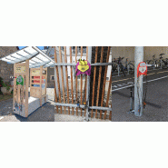 Station de Réparation et Gonflage Murale IFIX-WALL Pompe En Acier Inoxydable