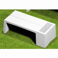 Table basse Karla polypropylène - SOKOA - Blanc