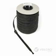 VELCRO® One Wrap® Strap 13mm x 200mm, 750 pièces, ignifugé, noir