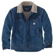 Veste denim sherpa relaxed fit bleu tl - CARHARTT - s1105478h87l - 791460