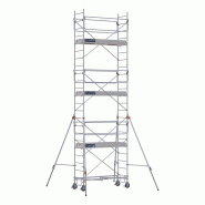 Échafaudage roulant acier ROLLSTAR 205 - Hauteur de travail : 7,90 m - DUARIB - 8320062 Échafaudage roulant acier ROLLSTAR 205 - Hauteur de travail : 7,90 m - DUARIB - 8320062