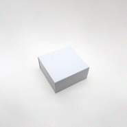 Boite cadeau aimantée blanche 22x22x10cm - par 5
