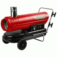 Canon à chaleur fioul 30kW mobile à combustion indirecte et thermostat intégré MW Tools WDI100 Canon à chaleur fioul 30kW mobile à combustion indirecte et thermostat intégré MW Tools WDI100