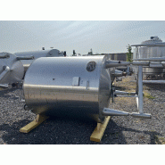 Cuve Goavec 4000 L - Inox 304L - Année 1989 - Agitation Tri-pâle Cuve Goavec 4000 L - Inox 304L - Année 1989 - Agitation Tri-pâle