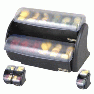 Distributeur pour aliments a etages dome stackers san jamar_0