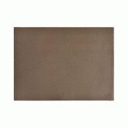 DUNI - Set de table en simili-cuir 33x45cm Taupe - 5x6 = 30 pièces - beige papier 211686