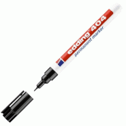 Edding Marqueur Permanent 404 corps plastique noir 0,75 mm Edding - noir plastique 4-404001