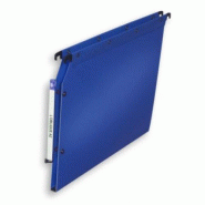 ELBA Boîte de 10 dossiers suspendus Ultimate A4, fond D15, en polypro bleu - 3362949905790
