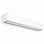 Gea Luce Applique Led 2X15W Ges2246 Double Émission Cct 3000K/4000K/5000K, Structure En Aluminium Moulé Sous Pression Blanc Mat - Gealuce - blanc VI