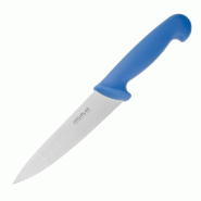 Couteau de cuisine bleu 159mm - HYGIPLAS - 5050984684159