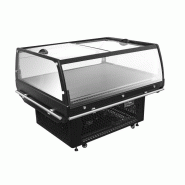 Îlot de refroidissement AVEC COUVERCLE en verre 1.3 - 7090.0025 COMBISTEEL - noir 7090.0025
