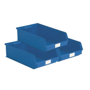 Lot de 14 bacs à bec plastique 20l bleu - 2002013b/c_0