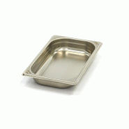 Maxima Récipient gastronorm - 1/4 GN - profondeur 4 cm - acier inoxydable – 26.5 × 16.2 × 4 cm - AKS-09367528