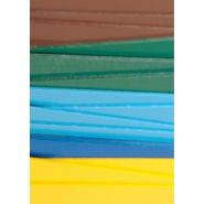Plaque PVC expansé couleur Bleu, E : 5 mm, l : 50 cm, L : 100 cm ❘ Bricoman