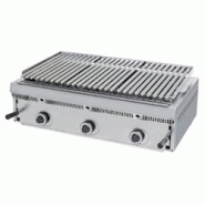 SOFRACA Grill à gaz, surface de cuisson : 810 x 490 mm - grilles réglables - 3701188024587