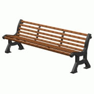 Banc public en bois buton industries bc 230 Banc public en bois buton industries bc 230