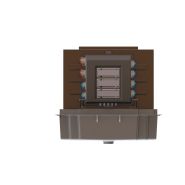 Borne d'énergie escamotable EDR PRO+ - jusqu'à 16 prises 230V - résistante aux passages de poids lourds Borne d'énergie escamotable EDR PRO+ - jusqu'à 16 prises 230V - résistante aux passages de poids lourds