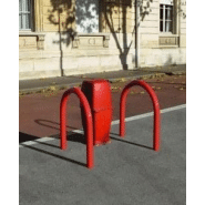 Épingle de protection - Tube acier Ø 60 mm - Protection bouche d'incendie et compteurs extérieurs Épingle de protection - Tube acier Ø 60 mm - Protection bouche d'incendie et compteurs extérieurs
