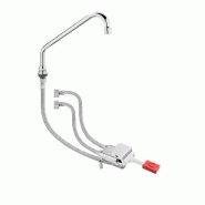 ROBINET MITIGEUR À PÉDALE BEC DE 250 MM LAITON CHROMÉ 14_0003213 ROBINET MITIGEUR À PÉDALE BEC DE 250 MM LAITON CHROMÉ 14_0003213