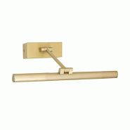 ROSSINI ILLUMINAZIONE Saya - Applique Led Salle De Bain 8W Ip44 3000K 600Lm En Métal Or Satiné - Éclairage Pour Miroirs Et Tableaux - Groupe Rossin