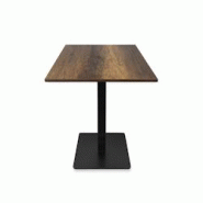 Table complète 60x60 cm Baroque avec pied de table noir / GOLDINOX - noir Bois manufacturé 3701770821860 Table complète 60x60 cm Baroque avec pied de table noir / GOLDINOX - noir Bois manufacturé 3701770821860