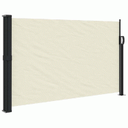 VidaXL Auvent latéral rétractable crème 117x300 cm Modèle Helios Élite - 4004280
