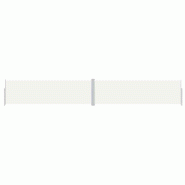 VidaXL Auvent latéral rétractable Crème 180x1200 cm Modèle Boréal Terrasse - 318073
