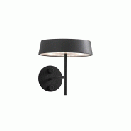 Applique Murale Led Portable Inemuri Anthracite 2,2W 2700K Ip54, Rechargeable Par Usb, Crochet Magnétique, Variateur Tactile - Rossini Illuminazione