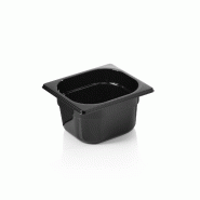 Bac GN 1/6 polycarbonate H 100 mm 1,6 ltr noir GN 96 - Was Germany - 4044925147583