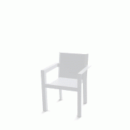 Chaise design in & out FRAME - blanc