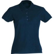 CLIQUE Polo basic Femme Bleu Marine S CLIQUE Polo basic Femme Bleu Marine S