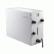 [12kW] Générateur de vapeur Steamplus pour hammam - Usage domestique - Vidange automatique - Cuve inox - 11 à 14 m3
