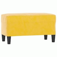 Helloshop26 - Banc banquette 70 x 35 x 41 cm velours jaune 02_0010488 - 3000577682729 Helloshop26 - Banc banquette 70 x 35 x 41 cm velours jaune 02_0010488 - 3000577682729