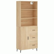 Helloshop26 - Buffet bahut commode armoire meuble de rangement organisateur cuisine salle de séjour salon haut sonoma 69,5 x 34 x 02_0034109 - 300021 Helloshop26 - Buffet bahut commode armoire meuble de rangement organisateur cuisine salle de séjour salon haut sonoma 69,5 x 34 x 02_0034109 - 300021