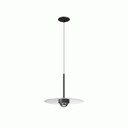 Mini Hat Recessed 8 Suspension 70º 2700K Noir Mat - Spot Led Encastré De Haute Qualité - Beneito & Faure - blanc 8436590215685