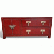 OPIUM OUTLET Armoire buffet commode sideboard console chiffonnier rouge asia meubles chinois asiatique vintage oriental entièrement monté - rouge Bo OPIUM OUTLET Armoire buffet commode sideboard console chiffonnier rouge asia meubles chinois asiatique vintage oriental entièrement monté - rouge Bo