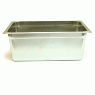 Sammic Bac Gastronorm 1/1 perforé en acier inoxydable 18/10, dimensions 530x325x200 mm, capacité 27 litres pour usage professionnel en cuisine | Max